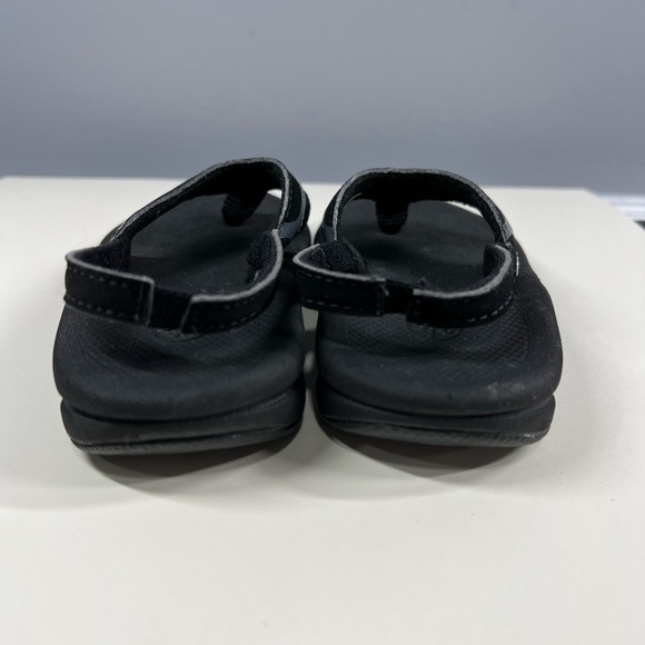 Reef Toddler Sandals Black Slip On Sling Back Summer Pool Boy/Girl size 5/6 - Picture 5 of 8